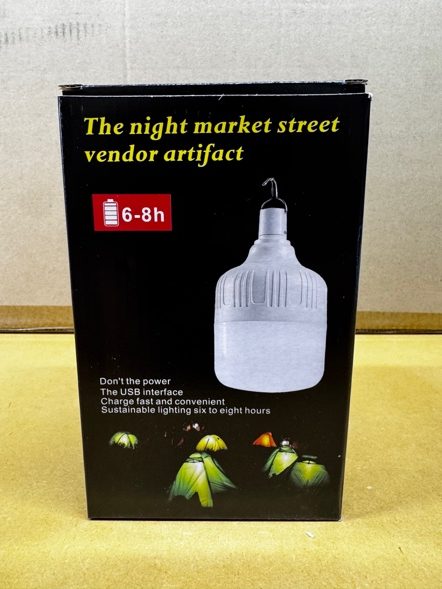 Empaque del foco LED recargable