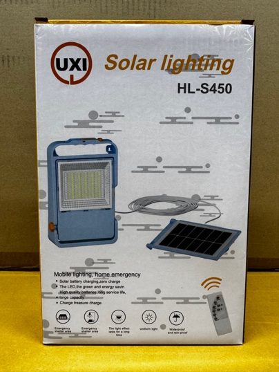 Empaque de la lámpara LED solar
